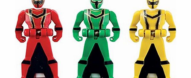 Power Rangers Super Mega Force Ranger Key Set Mystic Force (Red/ Green/ Yellow)
