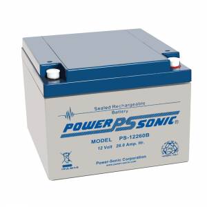 Power-Sonic Power Sonic PS12260 12V 26Ah AGM Battery Scooter