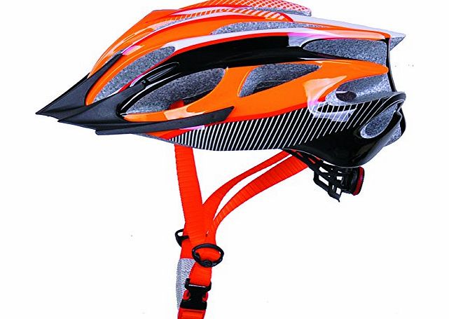 Powerbank2013 MTB Road Mountain Bicycle Bike Cycling Sports Helmet for both adult and Children in orange size 52-56cm