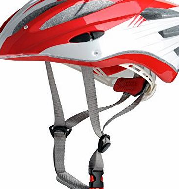 Powerbank2013 Racing Road Mountain Bike cycling Helmet for Unisex children adults Size 52-59cm in Red