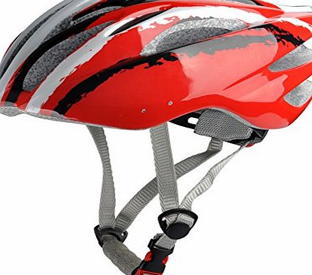 Powerbank2013 Road racing cycling/Mountain biking bike Adults children Helmet in red/black Size 52-59cm