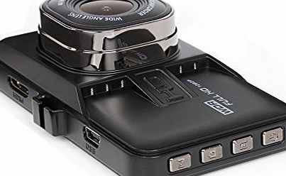 PowerLead Night Vision Car DVR Full HD 1080p Dual Camera 170 Degree Motion Detect Loop Recording Parking Monitor