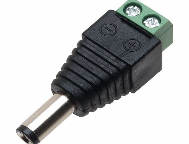 PowerPax UK 2.1mm Connector with Screw Terminals C4348