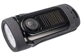 Barracuda Wind Up and Solar LED Torch