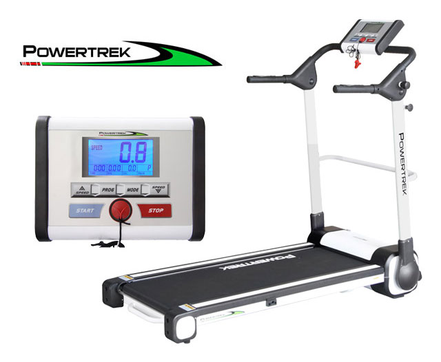 Treadmill PowerTrek Slimline Treadmill (Black)