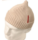 Prada Light Beige Wool Hat