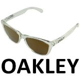 OAKLEY Frogskins Sunglasses - Clear/Gold 03-205