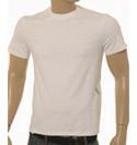 Prada White Short Sleeve Stretchy T-Shirt With Side Pocket