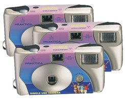 PRAKTICA 3-pack disposable cameras