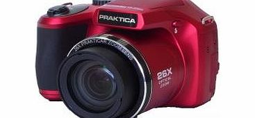 Praktica LM16-Z26S Digital SLR Camera - Red (16MP, 26x Optical Zoom) 3 inch LCD