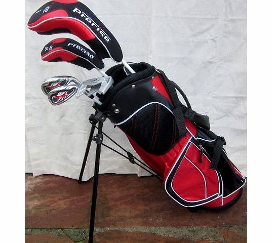 PreciseGolf Co. Boys Deluxe Golf Club Set Ages 6-8 Complete with Bag Jr. Clubs Junior Childrens Model