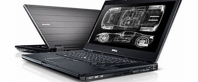 Precision Dell Precision M4500 15.6`` Laptop Computer - Intel i7 Dual Core 2.6GHz, 4GB RAM, 250GB HDD, 1GB 3D NVIDIA Graphics, Windows 7 Professional