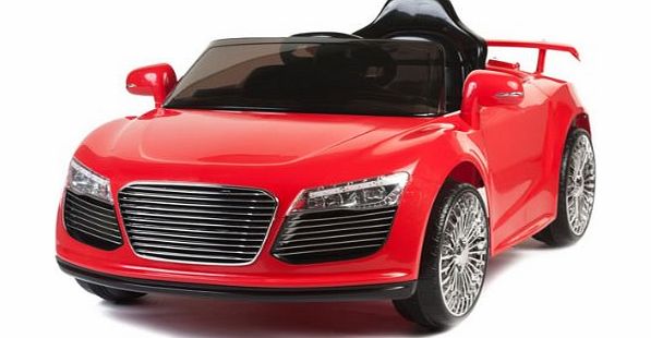 Predatour Audi Style 12v Electric Ride on Car with two speed and Remote - Red - New