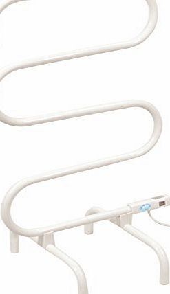 Prem-I-Air Electric Freestanding Heated Clothes and Towel Warmer Radiator Rail Rack