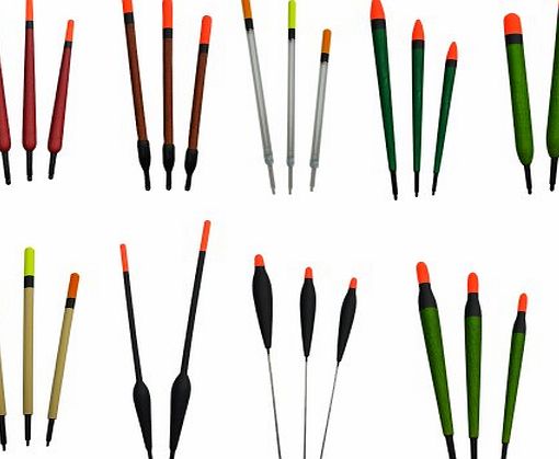 Premier 25 Coarse Fishing Floats With Float Tube and Disgorger.