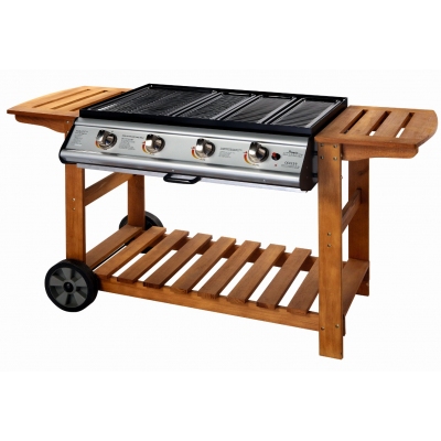 Adelaide Flat Bed 4 Burner Gas Barbecue 37211