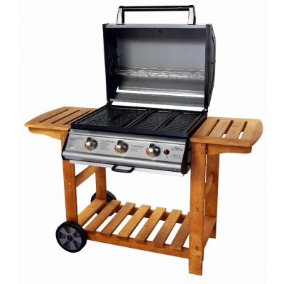 Adelaide Roaster 3 Burner Gas Barbecue with Hood