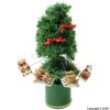 Animated Tree With Santa and Reindeer 35cm