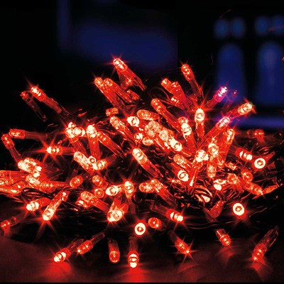 Premier Christmas Lights Supabrights 40 LED Red