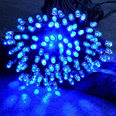 200 Blue LED Supabrights