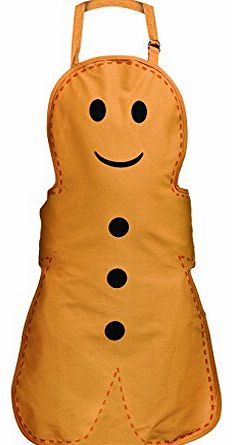 Gingerbread Man Adult Apron - 86 x 69 x 1 cm