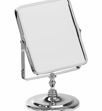 Premier Housewares Swivel Shaving Mirror - Chrome