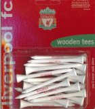 OFFICIAL LIVERPOOL F.C. 20 WOODEN GOLF TEES