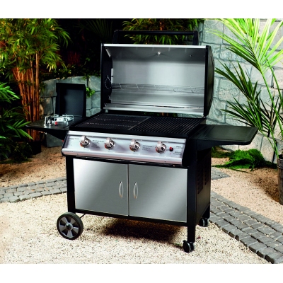 Taunton Deluxe Barbecue (4 Burner) with Side Burner