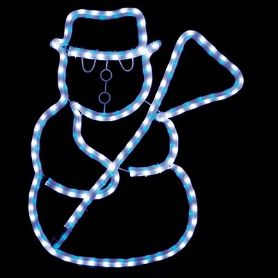 Snowman Rope Light 80cm