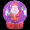 Waving Santa Inflatable Snowglobe 1.2Mtr