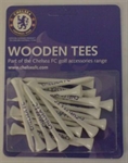 Chelsea FC Wooden Tees 70Mm PLCHFCWT