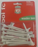 Premiership Football Liverpool FC Wooden Tees 70mm PLLFCWT