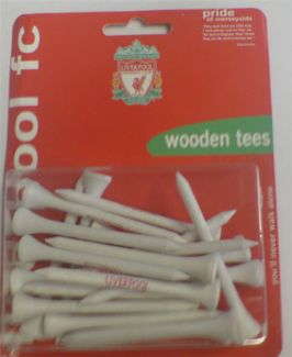 LIVERPOOL FC WOODEN TEES 70MM
