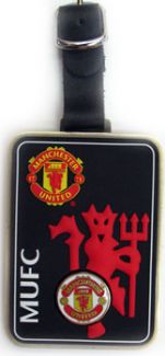 MANCHESTER UNITED FC BAG TAG
