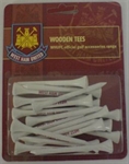 West Ham United FC Wooden Tees 70mm PLWHPCWT