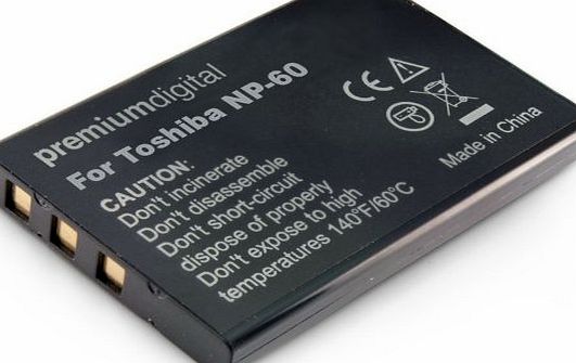 Premiumdigital (non-OEM) Toshiba Camileo P30 Replacement Camcorder Battery