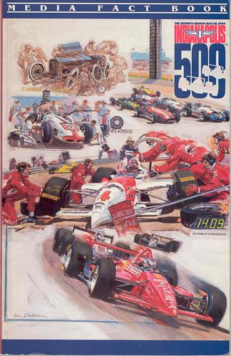Press Packs 78th Indy 500 Media Guide Book 1994