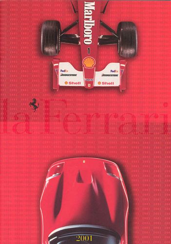 Press Packs Ferrari Car Guide 2001