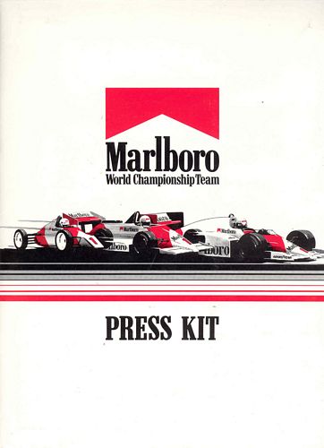 Press Packs Marlboro F3000 Press Guide 1987
