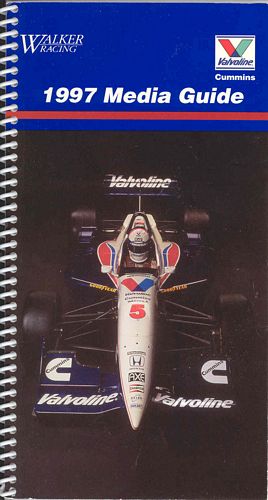 Press Packs Walker Racing Media Guide 1997