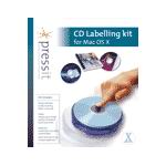 PRESSIT CD Labelling Kit for Mac OSX