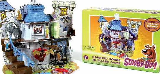 Pressman Scooby Doo Haunted House 3D Board Game
