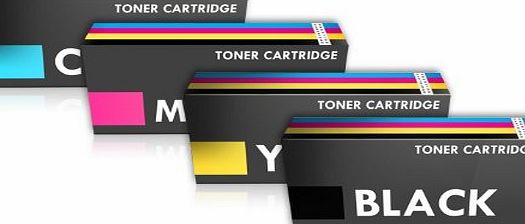 Prestige Cartridge CF210A-CF213A Toner Cartridge for HP LaserJet Pro 200 M251n/M251nw - Assorted Colour (Pack of 4)