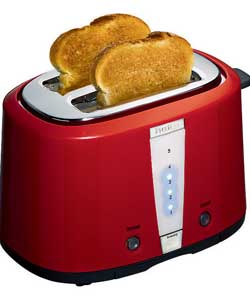 Dakota Red 2 Slice Toaster
