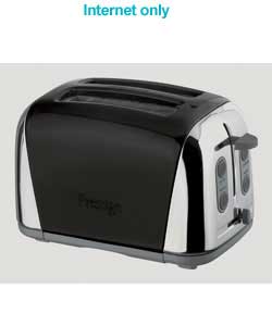 Prestige Deco 2 Slice Black Toaster