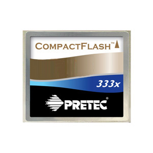 Pretec 16GB 333X Compact Flash Card - 50MB/s