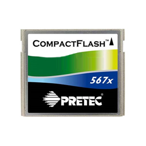 Pretec 32GB 567X Compact Flash Card - 85MB/s