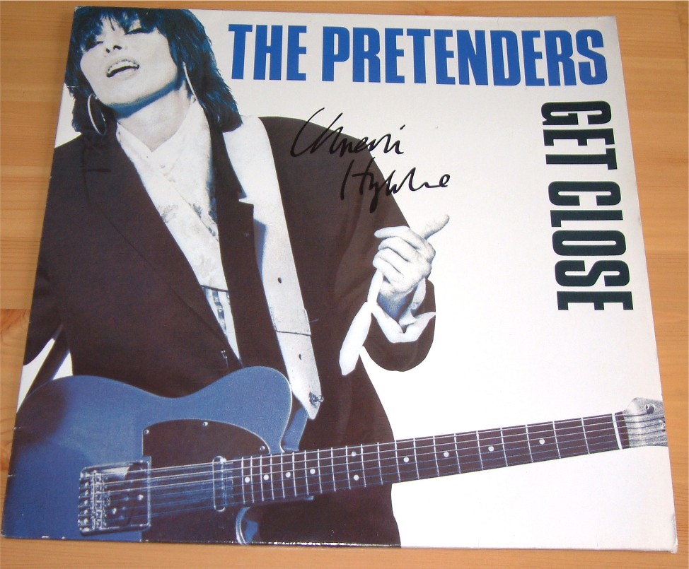 GET CLOSE LP HAND SIGNED BY