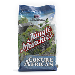 Jungle Munchies Conure African Parrot Food 1.36kg by Pretty Bird