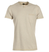 Cream Fleck T-Shirt
